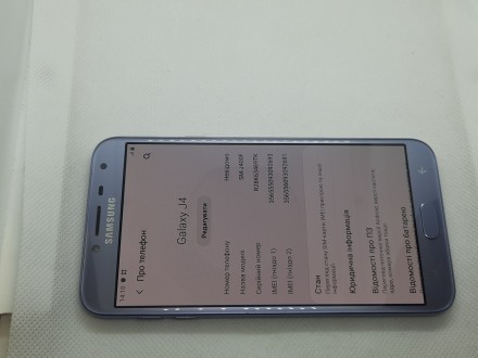 
Смартфон б/у Samsung Galaxy J4 2018 2/16GB (SM-J400F) Lavenda #2211ВР в хорошем. . фото 4