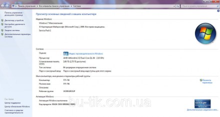 состояние бу
рабочий
Ноутбук Acer Aspire 5536 два ядра экран широкоформатный 15,. . фото 9