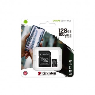 Карты памяти Canvas Select Plus microSD компании Kingston совместимы с устройств. . фото 4