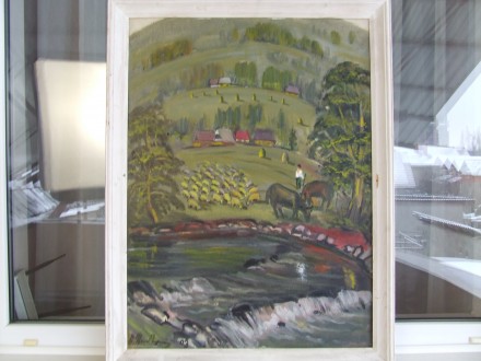Зас. худ.укр. ЦИБЕРЕ В. раз. 80 х 60 см. х.м 2003 г. Закарпатская школа. Горное. Ужгород. фото 1 Зас. худ.укр. ЦИБЕРЕ В. раз. 80 х 60 см. х.м 2003 г. Закарпатская школа. Горное. Ужгород. фото 1