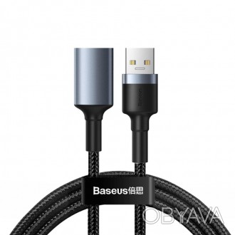 Кабель Baseus Cafule USB3.0 Male to USB3.0 Female предназначен для соединения те. . фото 1