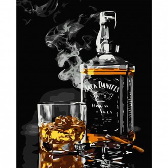 Картина по номерам Jack Daniels 2, 40х50 см. Одеса. фото 1 Картина по номерам Jack Daniels 2, 40х50 см. Одеса. фото 1