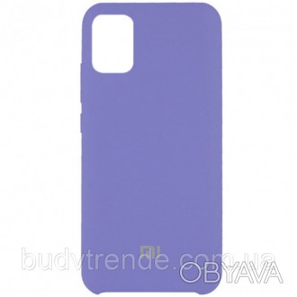 Чехол Silicone Cover (AAA) для Xiaomi Mi 10 Lite (Сиреневый / Elegant Purple). . фото 1