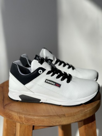 Подростковые кроссовки кожаные весна/осень белые SL-Emirro-039 White Edition. Миколаїв. фото 1 Подростковые кроссовки кожаные весна/осень белые SL-Emirro-039 White Edition. Миколаїв. фото 1