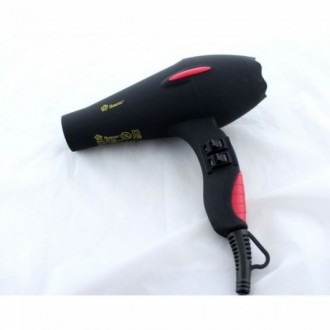 Профессиональный фен для волос Domotec MS-0219 3000W Black - Функциональный и уд. . фото 2