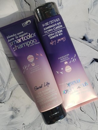 Шампунь+маска для блондинок Индиго Bio World Secret Life Luxury Therapy Indigo. Київ. фото 1 Шампунь+маска для блондинок Индиго Bio World Secret Life Luxury Therapy Indigo. Київ. фото 1
