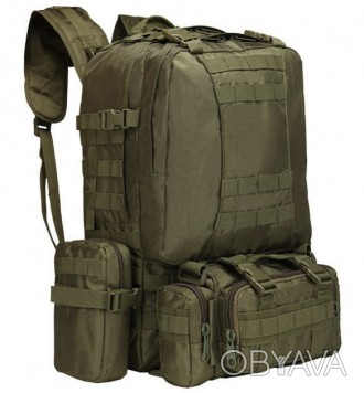 Рюкзак тактический с подсумками HLV A08 50 л Olive
Рюкзак тактический с подсумка. . фото 1