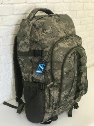 Рюкзак туристический VA T-02-9 65л Camouflage
Для путешественников и ценителей о. . фото 3