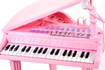 Детское пианино синтезатор Baoli с микрофоном 37 клавиш - детский музыкальный ин. . фото 3