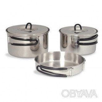 Tatonka Cookset Regular - компактный набор посуды, состоящий из глубокой сковоро. . фото 1