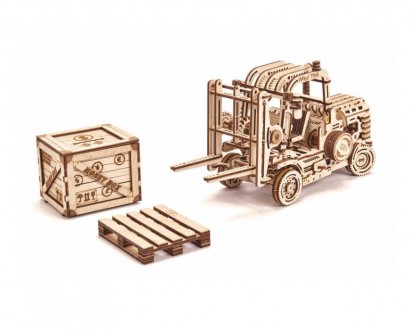 Деревянный конструктор 3D пазл Wood Trick "Погрузчик" 385 дет. Харьков. фото 1 Деревянный конструктор 3D пазл Wood Trick "Погрузчик" 385 дет. Харьков. фото 1