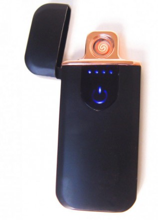 Зажигалка сенсорная USB спиральная электрическая HLV ZGP 5 Black
Стильная USB за. . фото 4