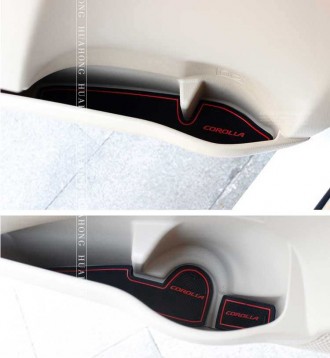 Коврики для ниш и карматов салона автомобиляToyota Corolla Тойота Королла    201. . фото 4