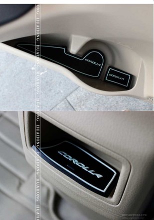 Коврики для ниш и карматов салона автомобиляToyota Corolla Тойота Королла    201. . фото 5