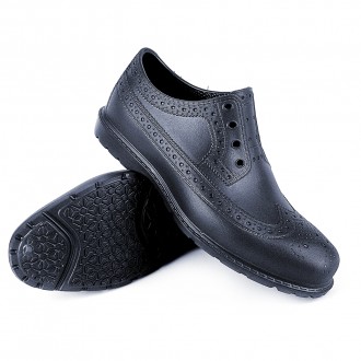 Мужские туфли ТМ «Jose Amorales» изготовлены из полимера ЭВА. Это не кожа, и не . . фото 3
