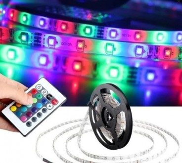 Светодиодная лента RGB 5050 300 LED 5м DL164 Технические характеристики: · Режим. . фото 3