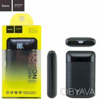 Стильная и компактная портативная зарядка Power Bank HOCO B29 10 000 mAh подходи. . фото 1