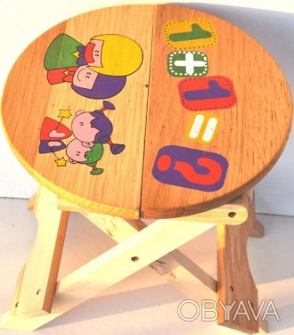 Деревянный стульчик В1702. Детский деревянныйстульчик изготовлен из качественной. . фото 1