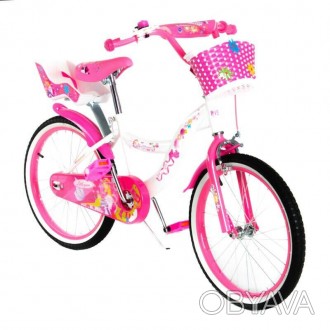 Велосипед двухколесный SW-17014-20 розовый с корзинкой
Велосипед 20 отличный дет. . фото 1