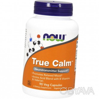 
Now Foods True Calm – ноотропное средство. Активирует энергетические процессы м. . фото 1