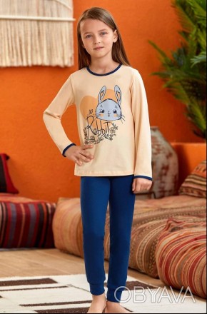 Пижама для девочки Baykar Арт 9141-364
Состав: 95% хлопок 5% эластан
Цвет: 364
Р. . фото 1