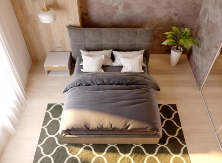 
Практичність та елегантність, яка характеризує односпальне ліжко Місті з підйом. . фото 3