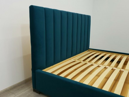 
Односпальне ліжко Амелія 2 з підйомним механізмом 80x200 розкішна модель, основ. . фото 4