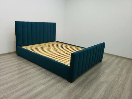 
Односпальне ліжко Амелія 2 з підйомним механізмом 80x200 розкішна модель, основ. . фото 2