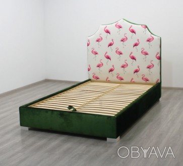 
Односпальне ліжко Еллі з підйомним механізмом 120x200 заворожує своїм дизайном.. . фото 1