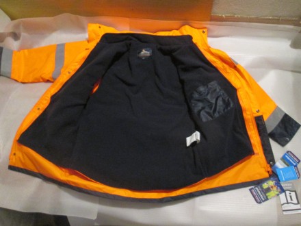 Куртка Portwest S766, водонепроникна, поліестер, помаранчева, розмір М (50)

К. . фото 5