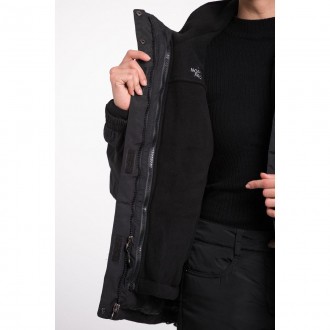 Женская горнолыжная куртка The North Face (3в1) чёрного цвета, — состоит и. . фото 8