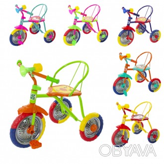 
	Тип - Дитячий триколісний велосипед
Вікова група - від 2 років
Матеріал рами -. . фото 1