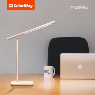 Настольная светодиодная лампа ColorWay со встроенным аккумулятором. Уникальная к. . фото 11