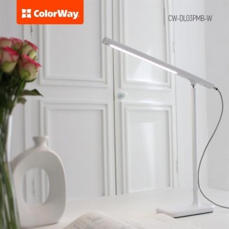Настольная светодиодная лампа ColorWay со встроенным аккумулятором. Уникальная к. . фото 9