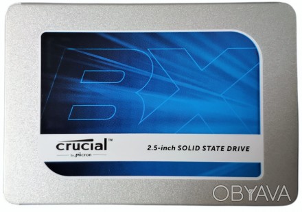 
Твердотельный накопитель SSD 480GB SATA III 3D MLC 2.5" Crucial BX300 CT480BX30. . фото 1