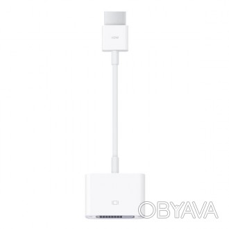 Переходник (адаптер) Apple HDMI to DVI Adapter (MJVU2) для MacBook | iMac — идеа. . фото 1