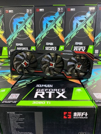 Видеокарта GAINWARD GeForce RTX 3080 Ti 12Gb GDDR6X відеокарта. . фото 3 После перепрошивки биоса выдает:
90-91 MH/S на ETH
4.7 GH/S на TON
в наличии . . фото 3