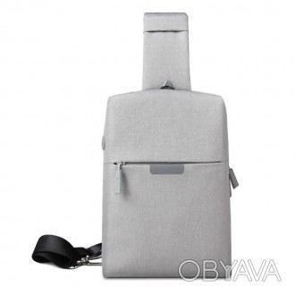 Сумка для ноутбука WIWU Odyssey Crossbody Bag (Серый). . фото 1