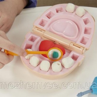 Еще никогда поход к стоматологу не был таким веселым. С помощью Play-Doh и собст. . фото 4