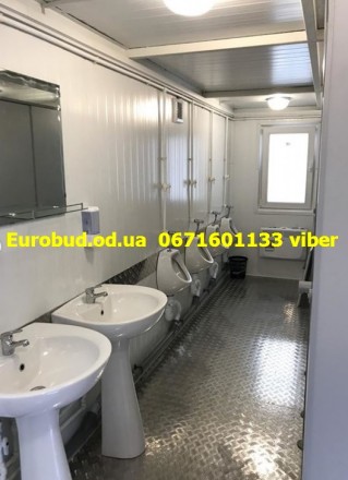продам бытовку для строителей Одесса от "Евробуд Модуль". Пересыпь. фото 13 Технические характеристики:
Размеры: 6х2,4х2,5м
Каркас: металлический, сварной. Пересыпь. фото 13