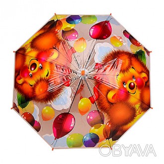 Яркий зонтик с ярким насыщенным принтом. Имеет прочную металлическую конструкцию. . фото 1