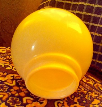Продам непрозрачный плафон, изготовленный в СССР в виде шара молочно-белого цвет. . фото 5