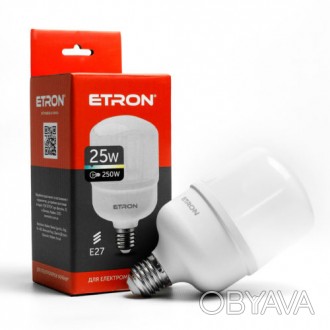 
LED лампа ETRON 1-EHP-302 T80 25W 6500K E27 Продажа оптом и в розницу. Доставка. . фото 1