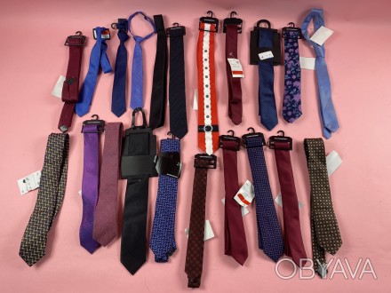 Краватки чоловічі C&A
Вага: 1,18 кг
Кількість у лоті штук: 21
Ціна: 630 грн
Собі. . фото 1