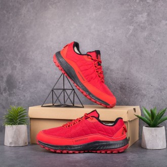 
 Крутые мужские ботинки Булл Вотерпруф (красные) изготовлены из текстиля с вста. . фото 7