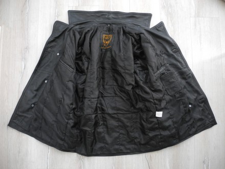 Морской Бушлат Куртка Superior Leather Garments р. XL / XXL ( Англия ) 100% кожа. . фото 8