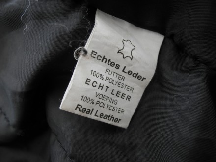 Морской Бушлат Куртка Superior Leather Garments р. XL / XXL ( Англия ) 100% кожа. . фото 6
