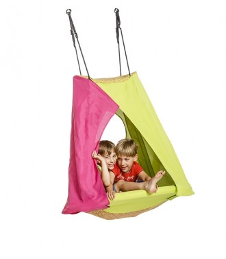 Затишні дитячі гойдалки-палатки ідеально підходять до будь-яких гойдалок у саду.. . фото 3