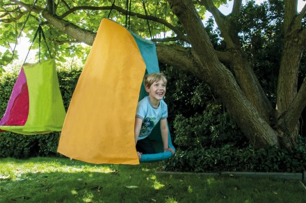 Уютные детские качели-палатки идеально подходят к любым качелям в саду. Ребенок . . фото 8