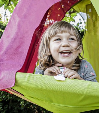Затишні дитячі гойдалки-палатки ідеально підходять до будь-яких гойдалок у саду.. . фото 4